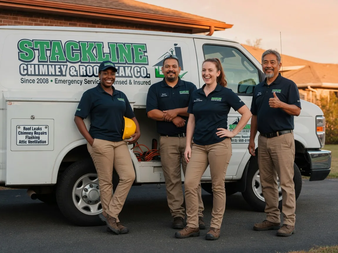 Chimney flashing repair company in Stanhope, IA